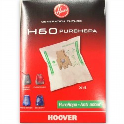 SACCHETTI ASPIRAPOLVERE HOOVER H60 ORIGINALI IN SCATOLA TELIOS PLUS